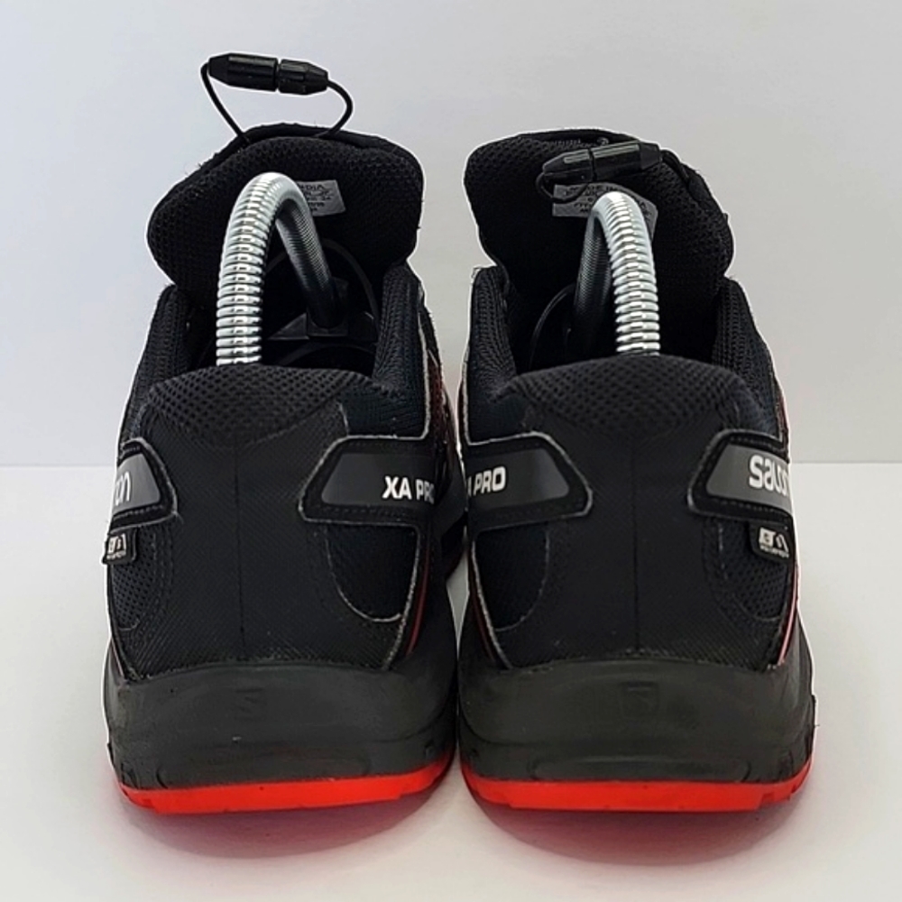 Salomon | XA Pro CS black/red trail running sneakers | WMS 8.5/MENS 7 - Picture 7 of 10